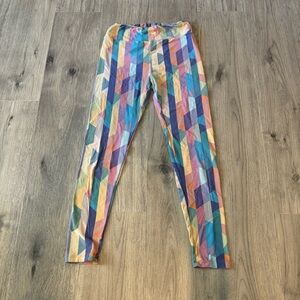 LuLaRoe Colorful Fun Print Leggings One Size (2-10)